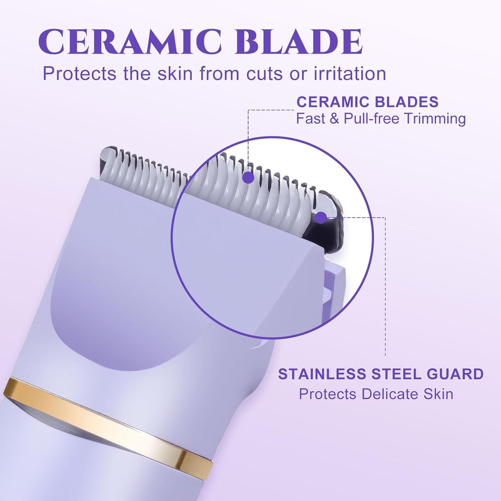4-in-1 Lady Shaver Women Electric Razor Body Trimmer
